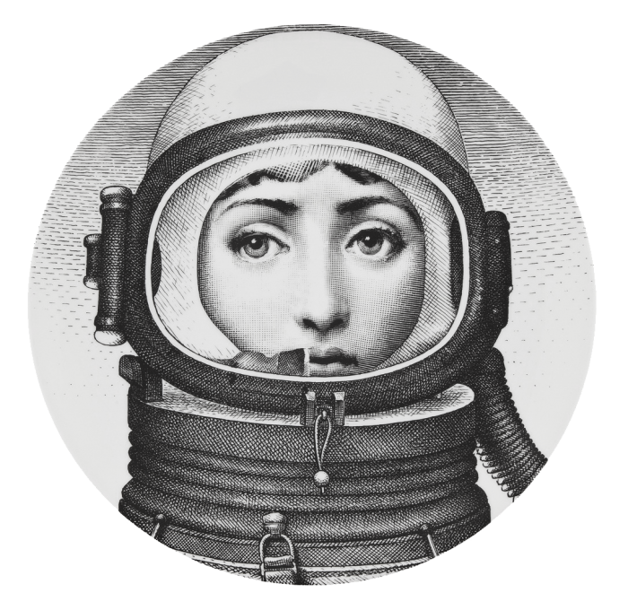 Декоративная тарелка Fornasetti 181 designed by Piero Fornasetti