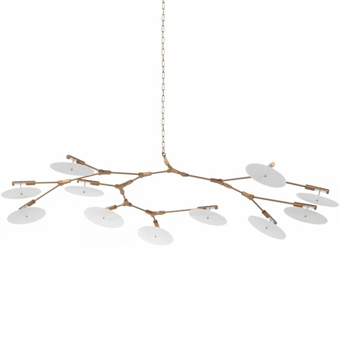 Люстра Lindsey Adelman Branching With Porcelain Disc BD.11 ламп