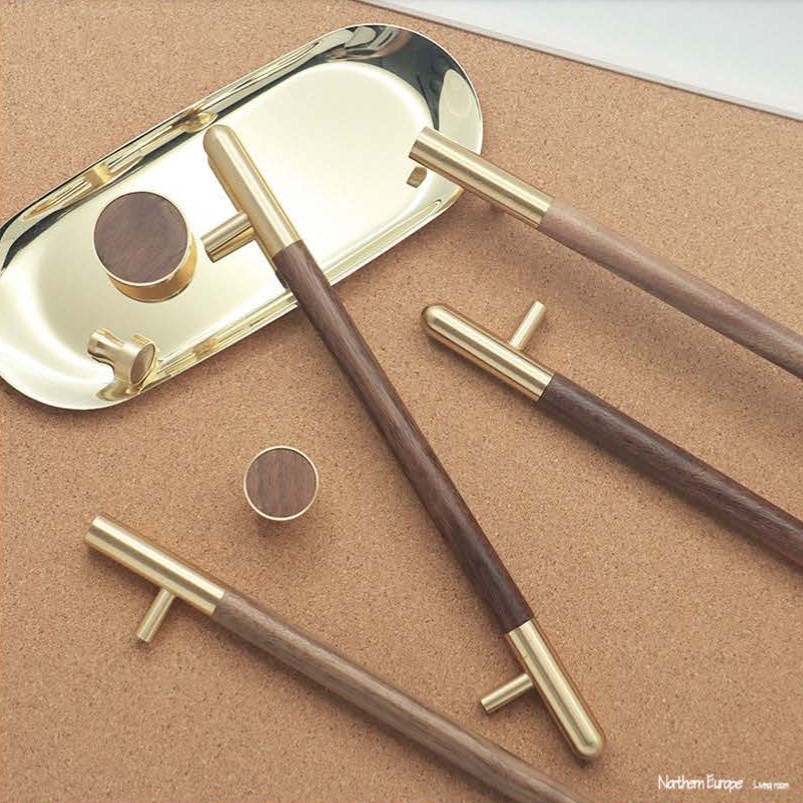 Мебельная ручка Wood series handle E20-0502