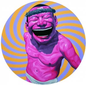 Картина Yue Minjun №37