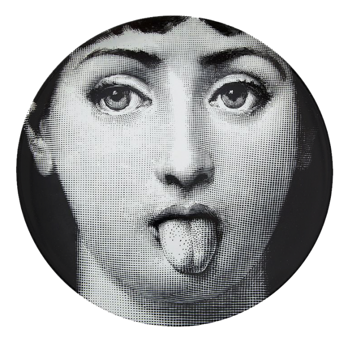Декоративная тарелка Fornasetti 082 designed by Piero Fornasetti
