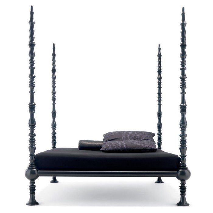 Кровать Mama li Turchi by Ceccotti Collezioni Black designed by Francesco M. Andrenelli