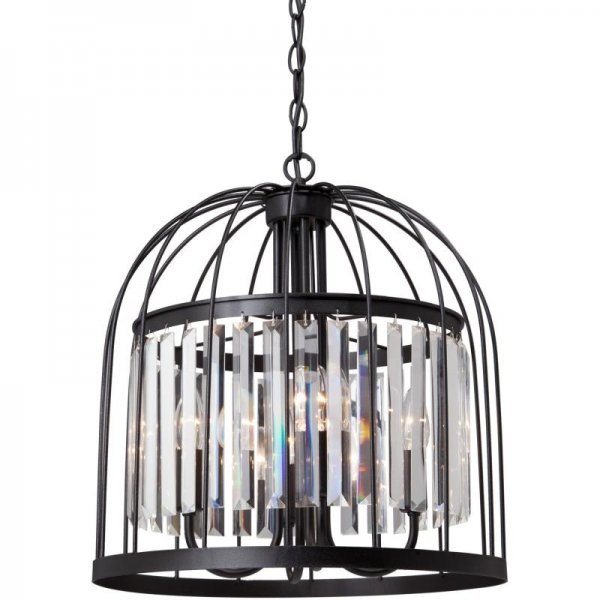 Люстра Birdcage Chandelier Fountain Black