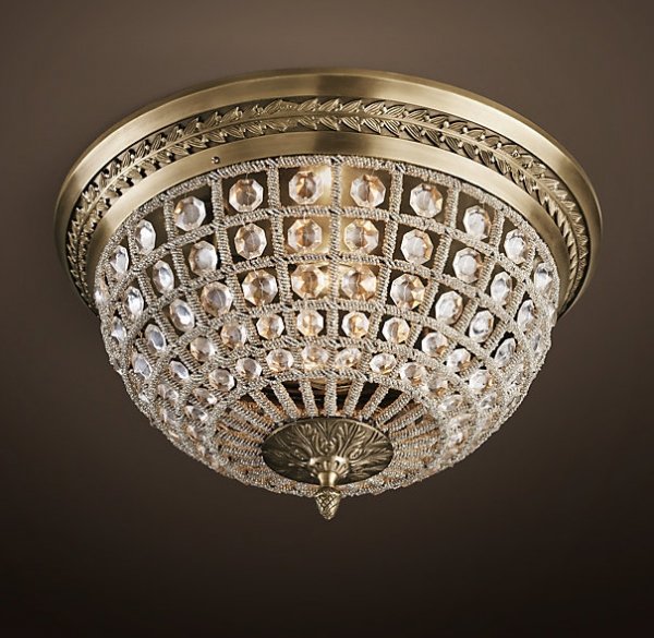 Потолочный светильник RH 19th c. Casbah Crystal Top 43