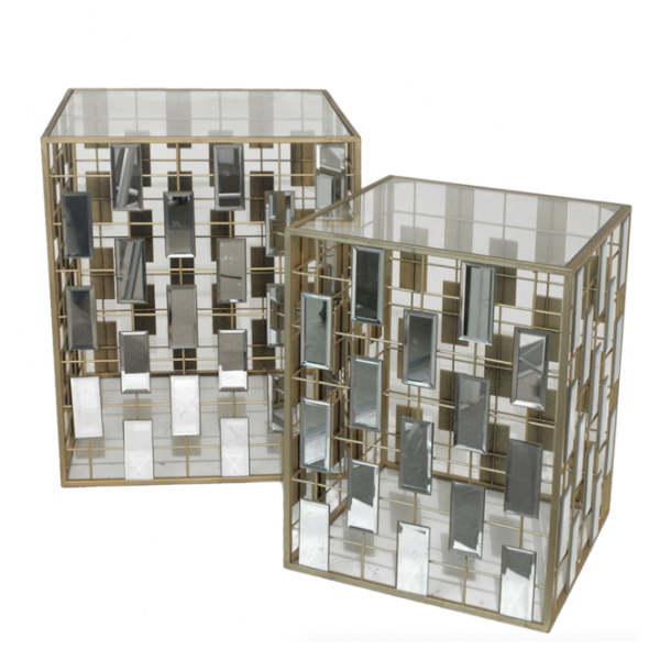 Набор из 2-х дизайнерских столов Quattro