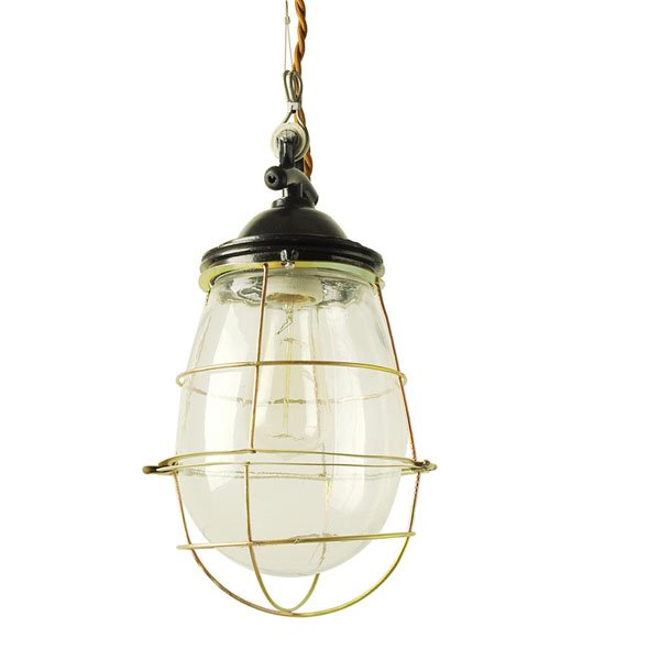 Люстра Glass Drop Cage Retro Color Light
