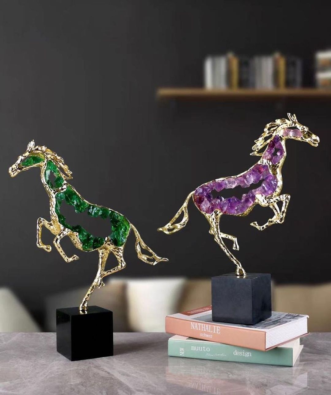 Статуэтка Лошадь Green Horse