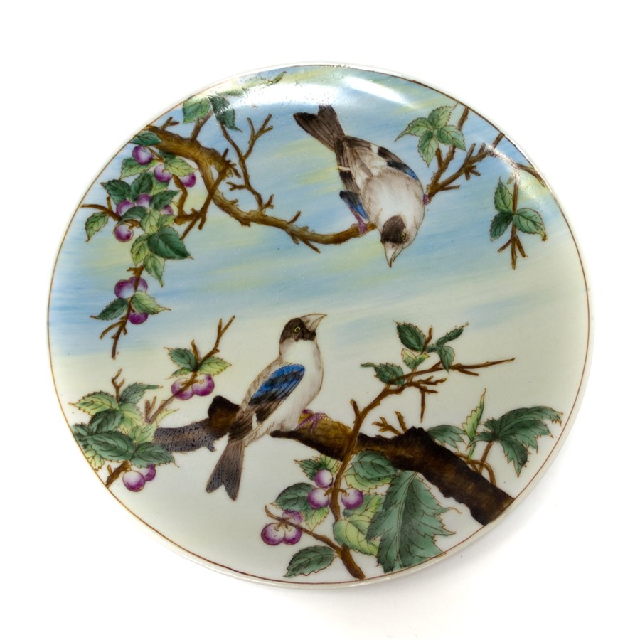 Тарелка настенная Bird Talk