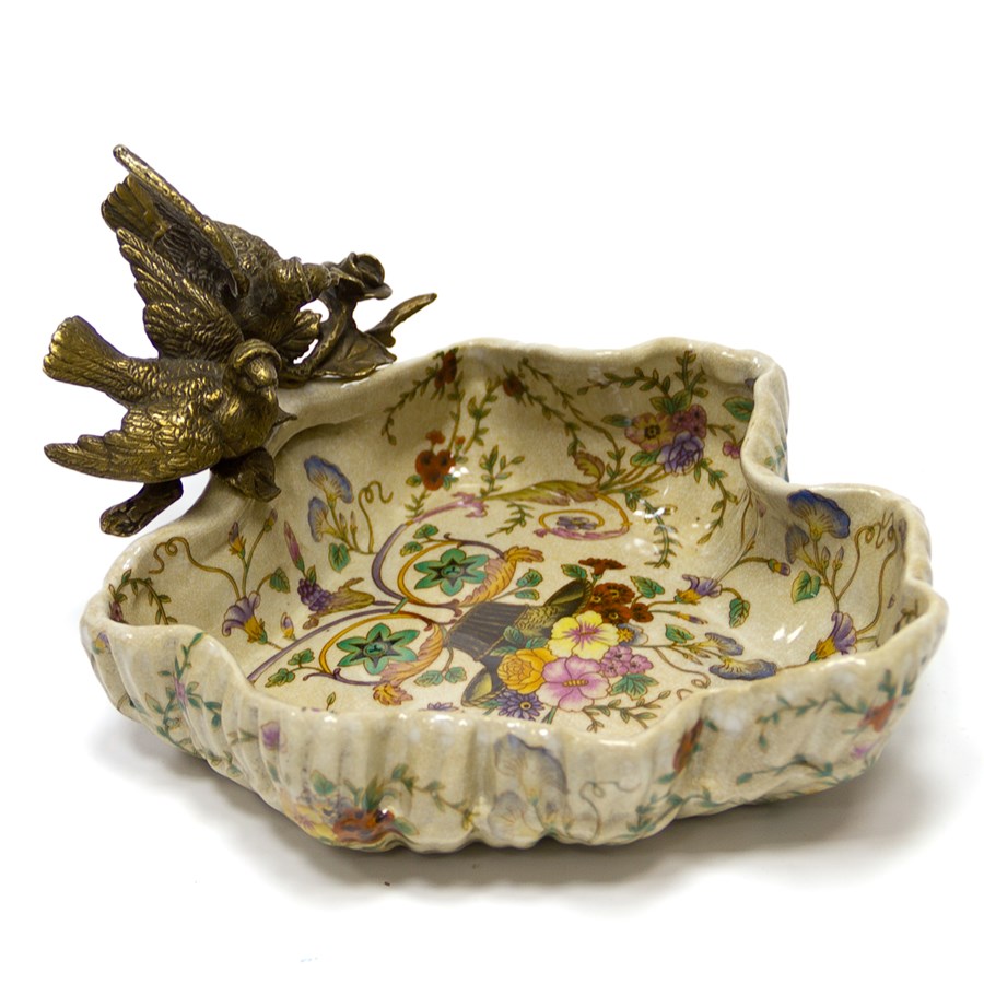 Блюдо Bronze Birds