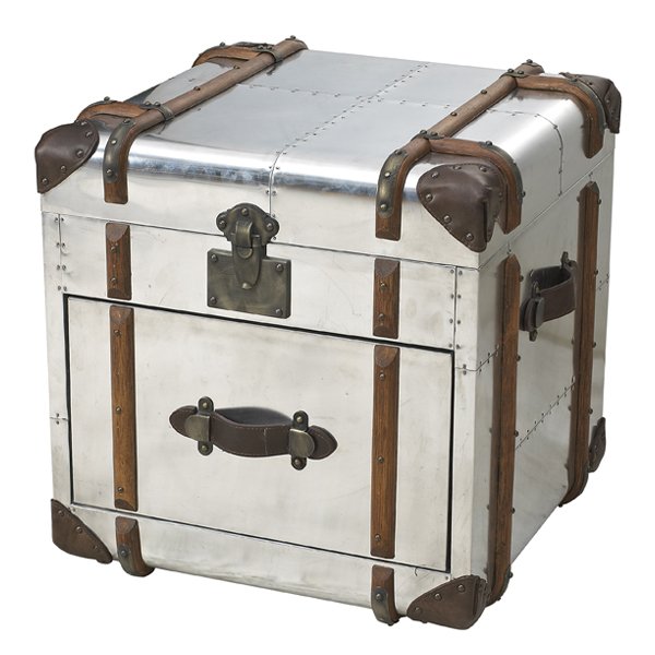 RH Polished Aluminum Trunks