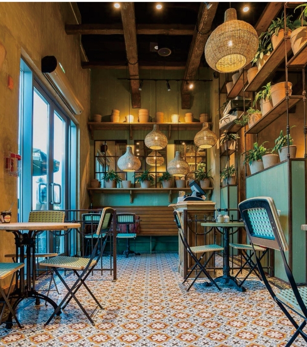 Цементная плитка орнамент 3