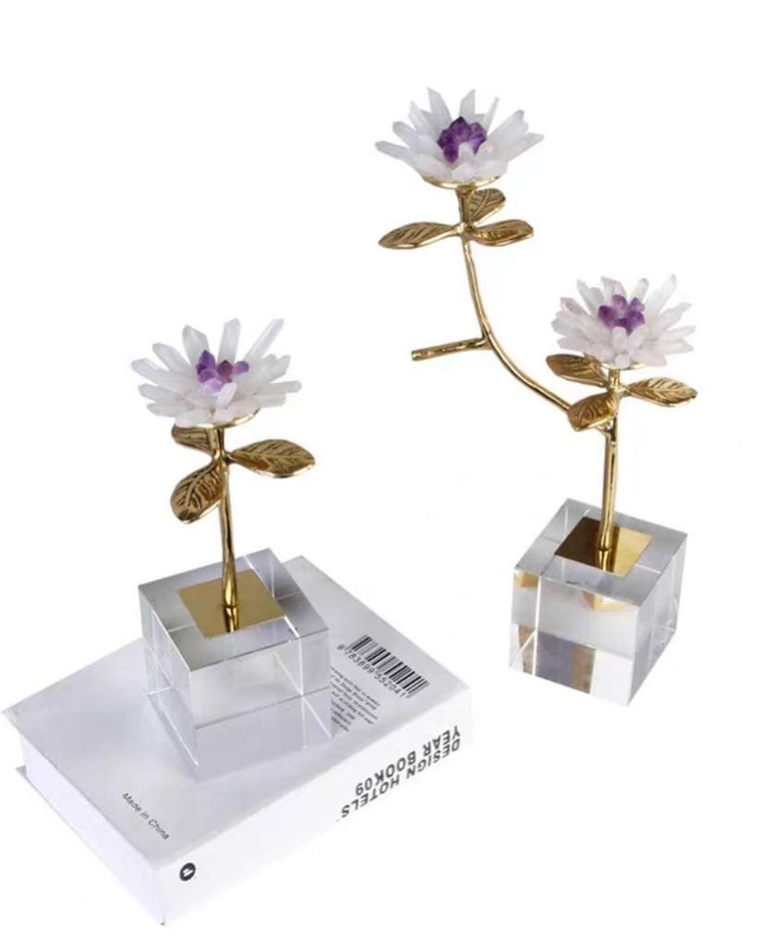 Статуэтка Цветок Crystal Flower