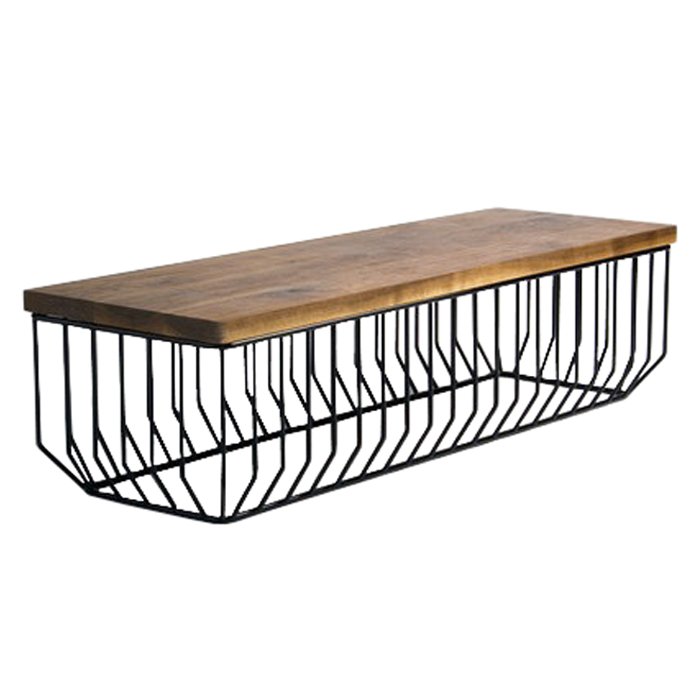 Банкетка-столик Reza Feiz Wired Bench designed by Reza Feiz