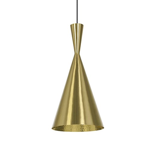 Люстра Beat Light Tall Brass  designed by Tom Dixon		  in 2007