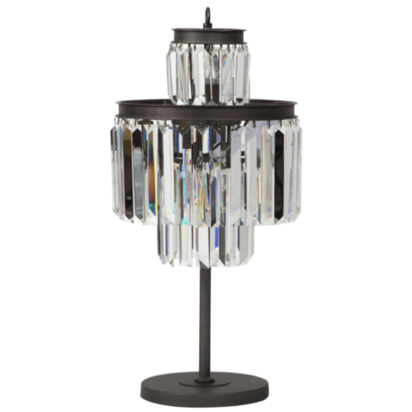 Настольная лампа 1920S Odeon Clean Glass Table Lamp Three-Level