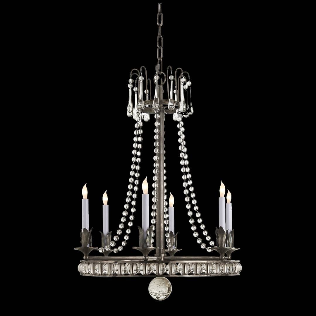 Люстра MILOSH BLACK 6L