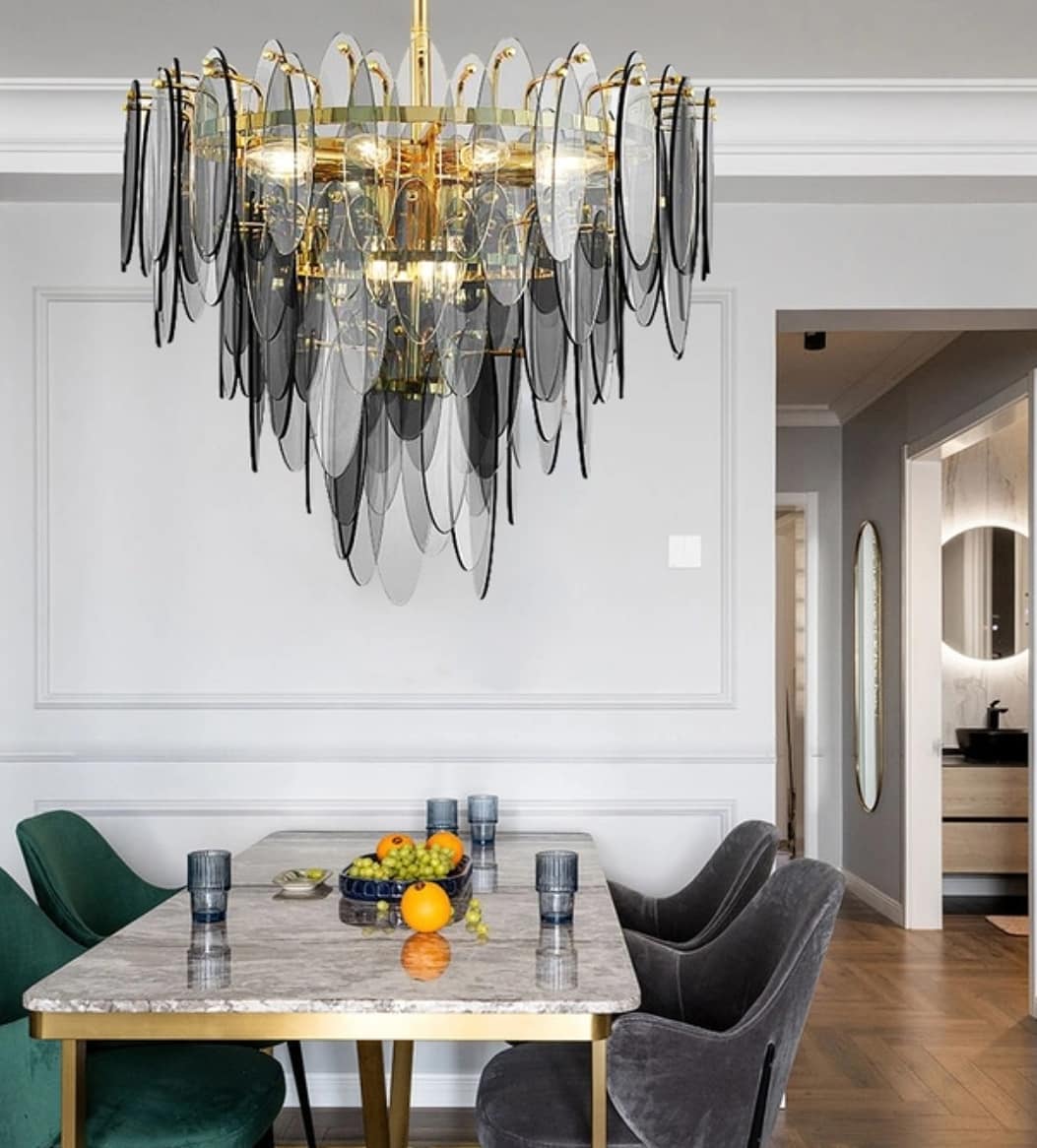 Люстра ICE RAIN GREY 3Y