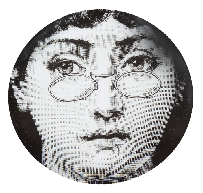 Декоративная тарелка Fornasetti 155 designed by Piero Fornasetti