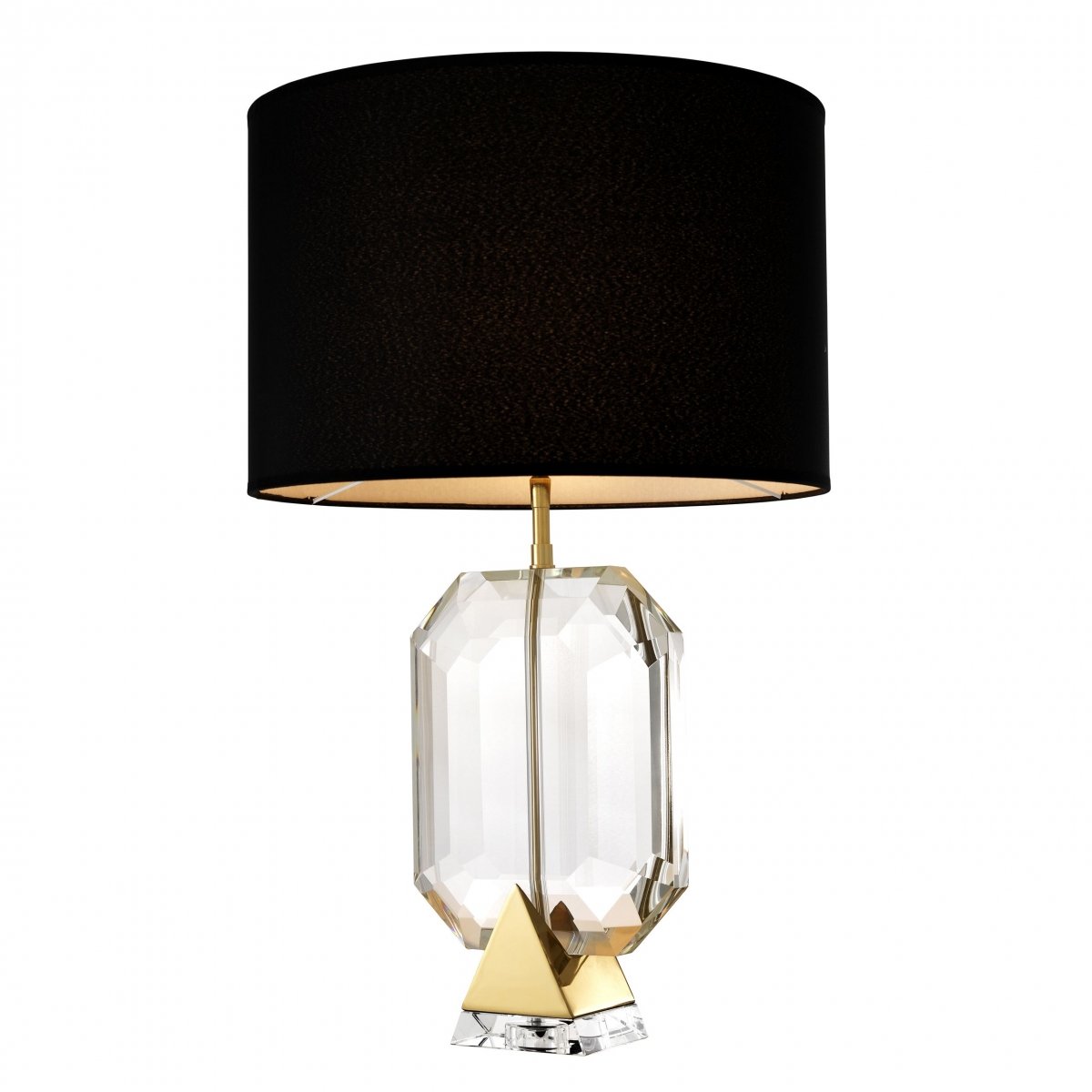 Настольная лампа Eichholtz Table Lamp Emerald Gold & Black