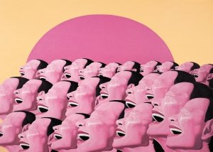 Картина Yue Minjun №39