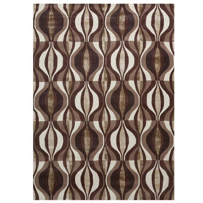 Ковёр шерстяной Ornament Coffee