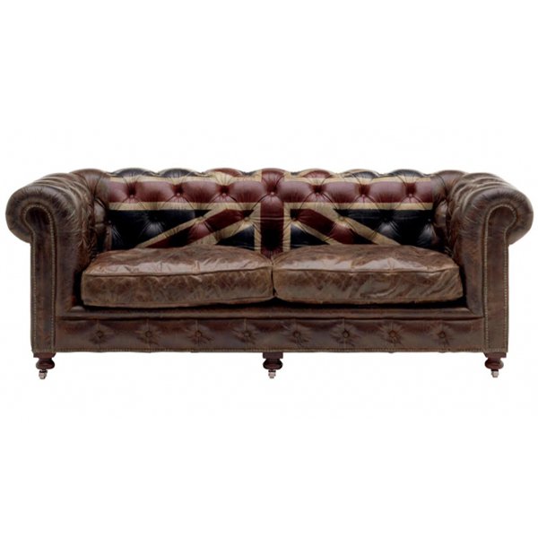 Диван Chesterfield Rebel Sofa Union Jack Andrew Martin designed by Martin Waller