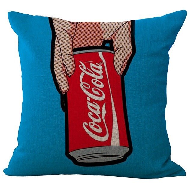 Декоративная подушка Lips and Face #5