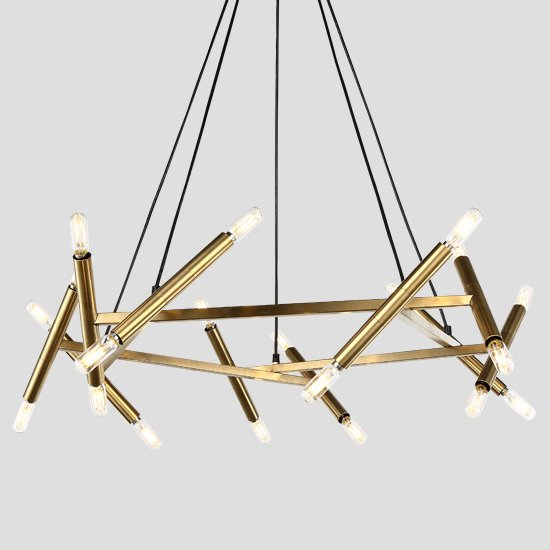 Подвесной светильник JONATHAN BROWNING Le Pentagone Chandelier 20 Light