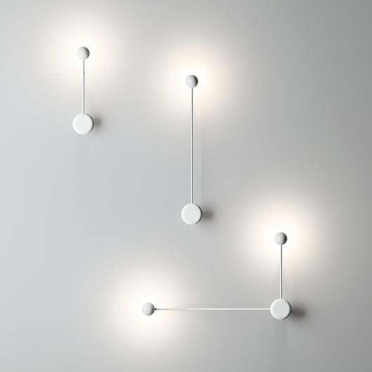 Бра Vibia Pin Wall Light White