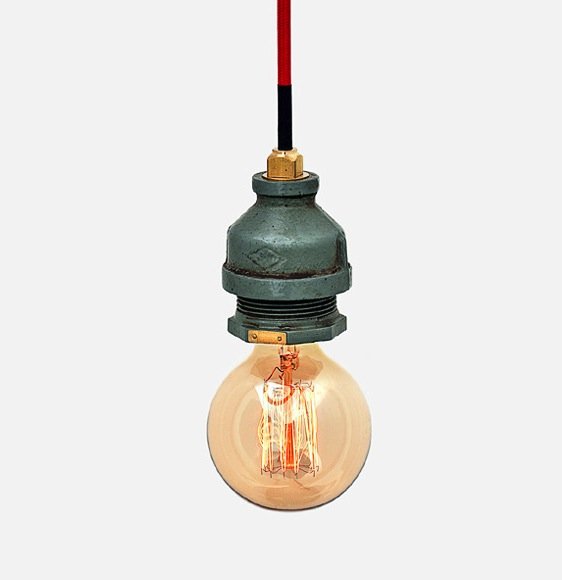 Подвесной светильник Steampunk Cage Glass Edison Ceiling Lamp №2