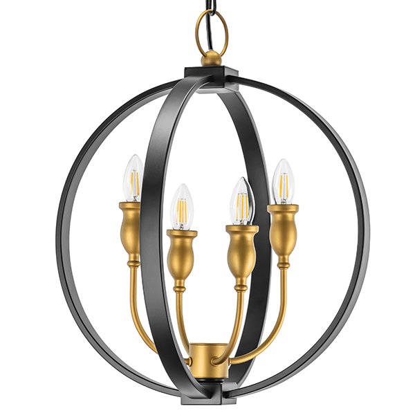 Подвесной светильник Olivier Frosted Gold Candles