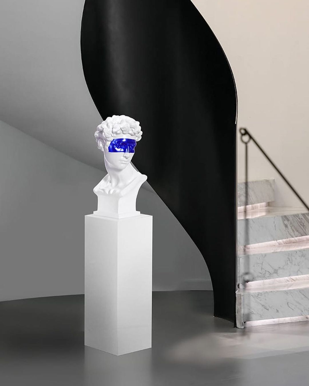 Статуэтка Давид David's Head Blue