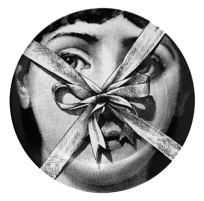 Декоративная тарелка Fornasetti 171 designed by Piero Fornasetti