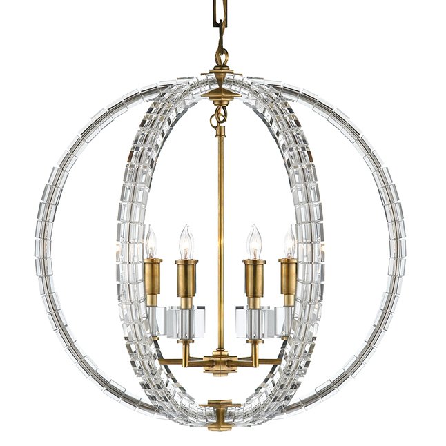 Люстра Radius Pendant Chandelier 6 Light Visual Comfort