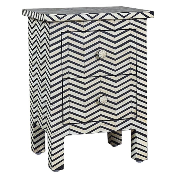 Комод Inlaid Bone Chevron Mini