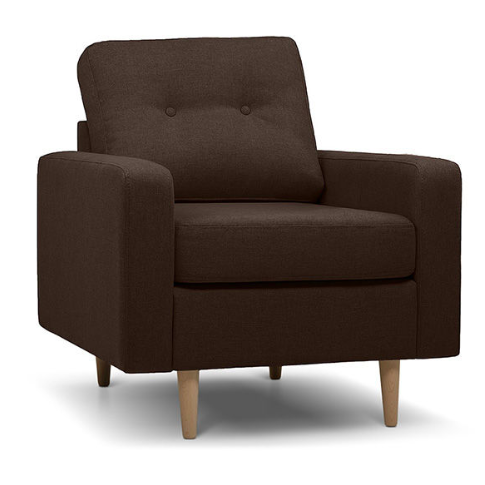 Кресло Alcott SVEN Armchair коричневая шерсть