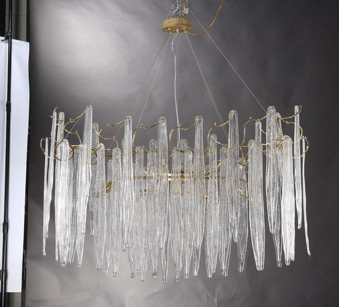 Люстра AQUA GOLD CLEAR 10S