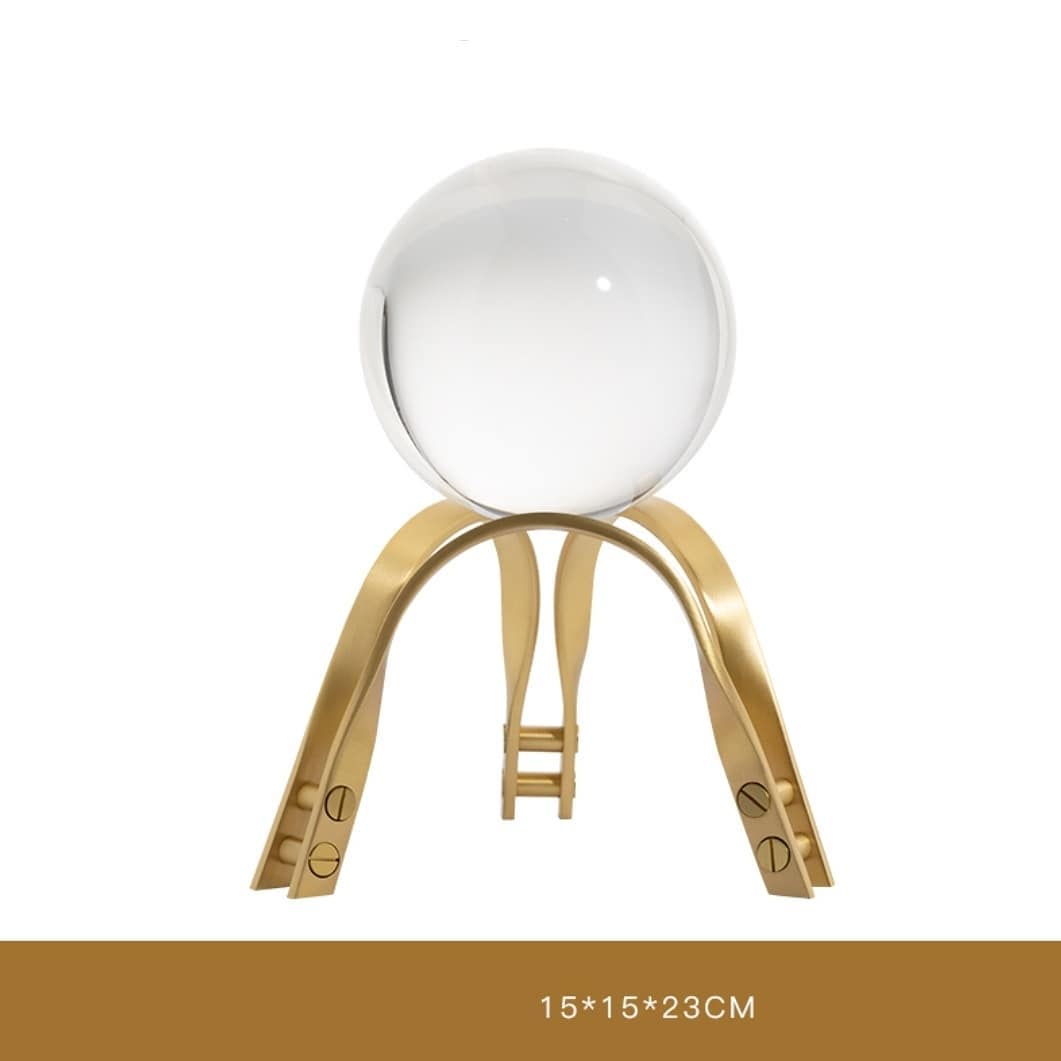 Статуэтка Шар богини Луны Селены на латуни