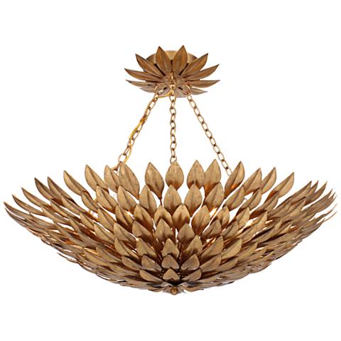 Люстра Crystorama Broche plumage  Antique Gold CHANDELIER
