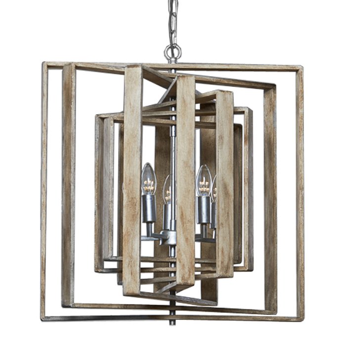 Люстра Contemporary 7 Layer Spiral Driftwood Chandelier Light