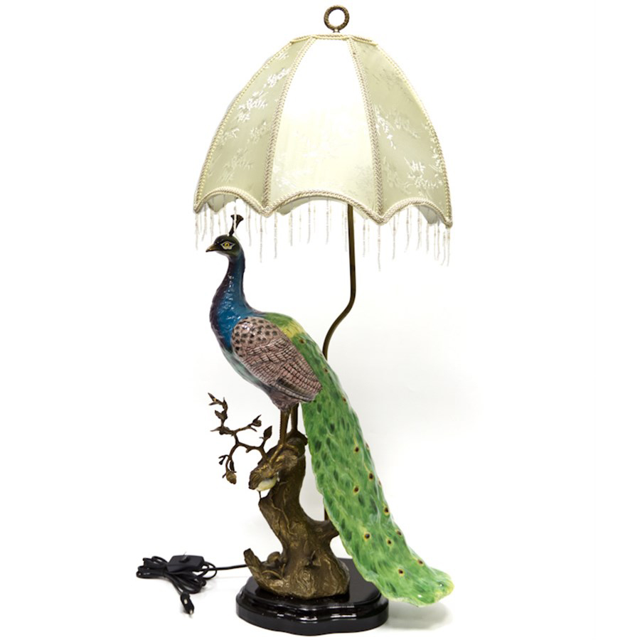 Настольная лампа Peacock Lamp
