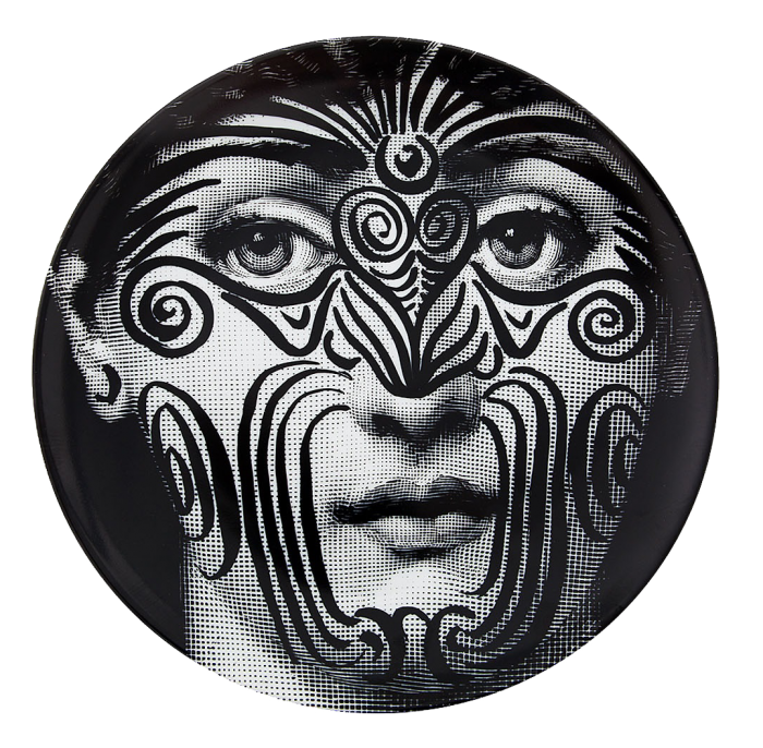 Декоративная тарелка Fornasetti 009 designed by Piero Fornasetti