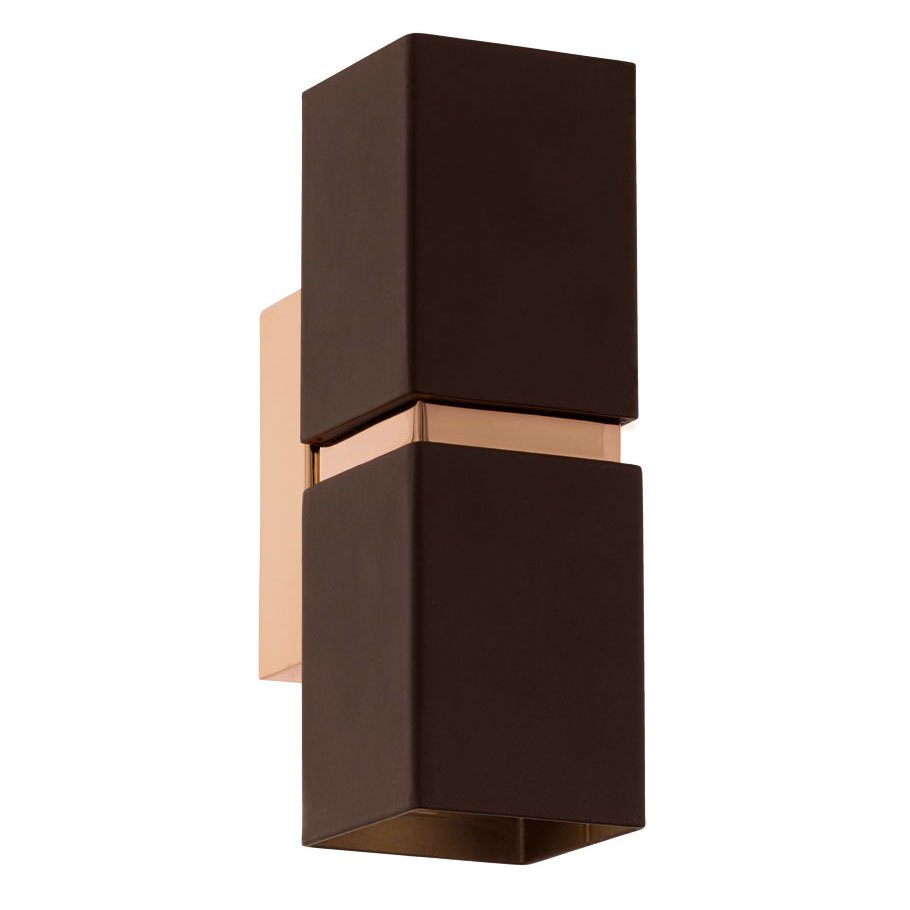Бра Lestor double square copper