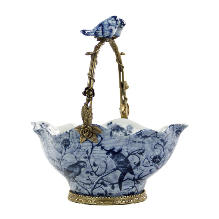 Чаша Blue and Bronze Basket