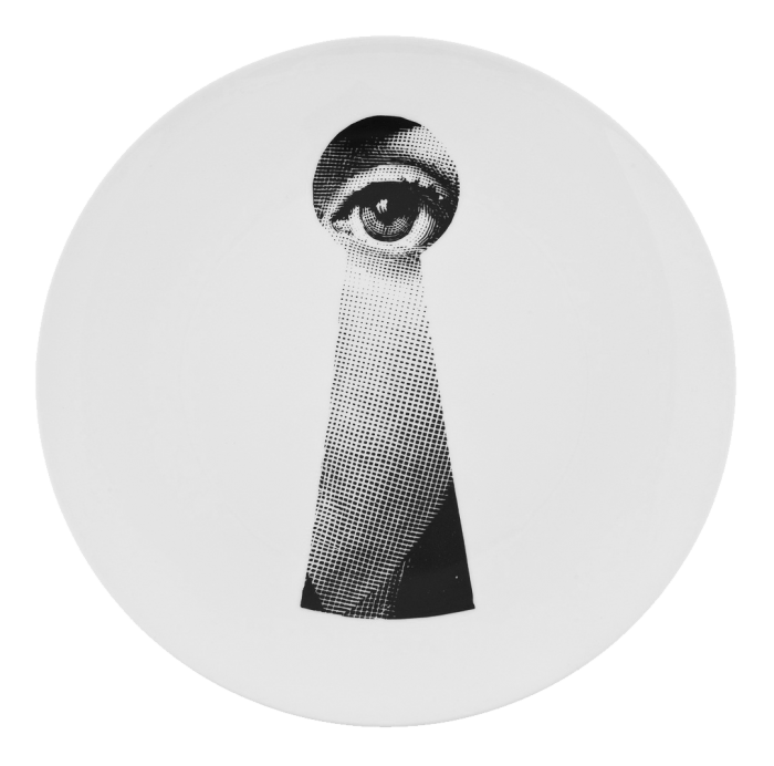 Декоративная тарелка Fornasetti 014 designed by Piero Fornasetti