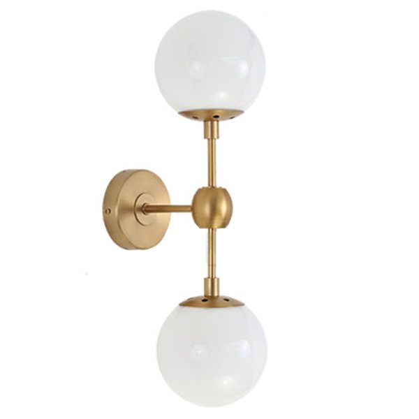 Бра Modo Bra Duo Brass & Milk designed by Jason Miller in 2009
