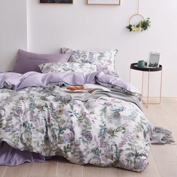 Lavander light linens