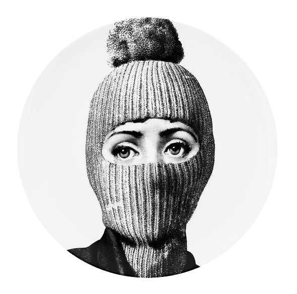 Декоративная тарелка Fornasetti 160 designed by Piero Fornasetti