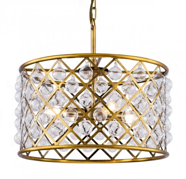 Люстра RH Spencer Hoop Chandelier 45 Brass