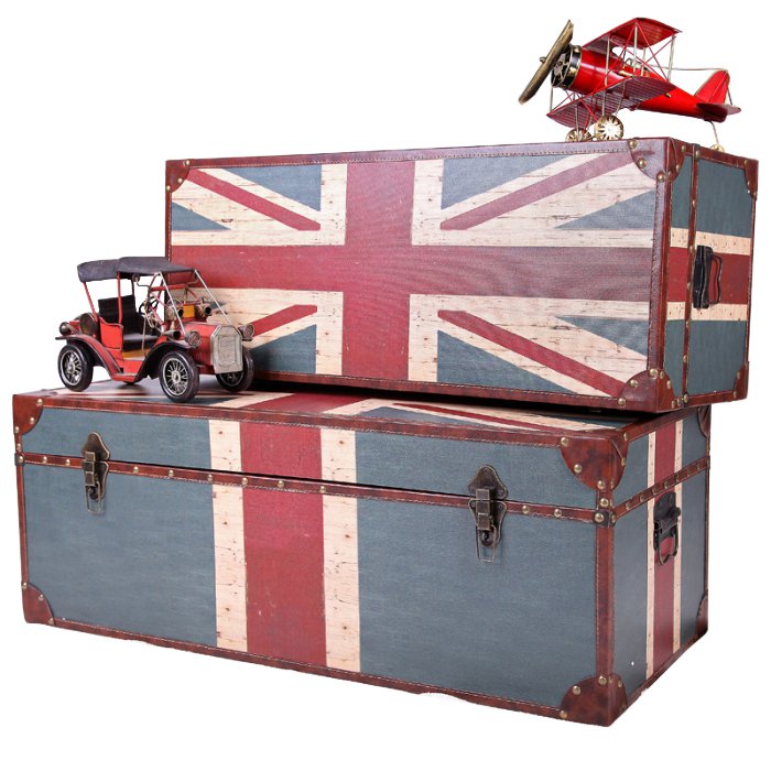 Сундук Union Jack Wooden